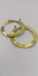 Golden Hoop Earrings in Munich