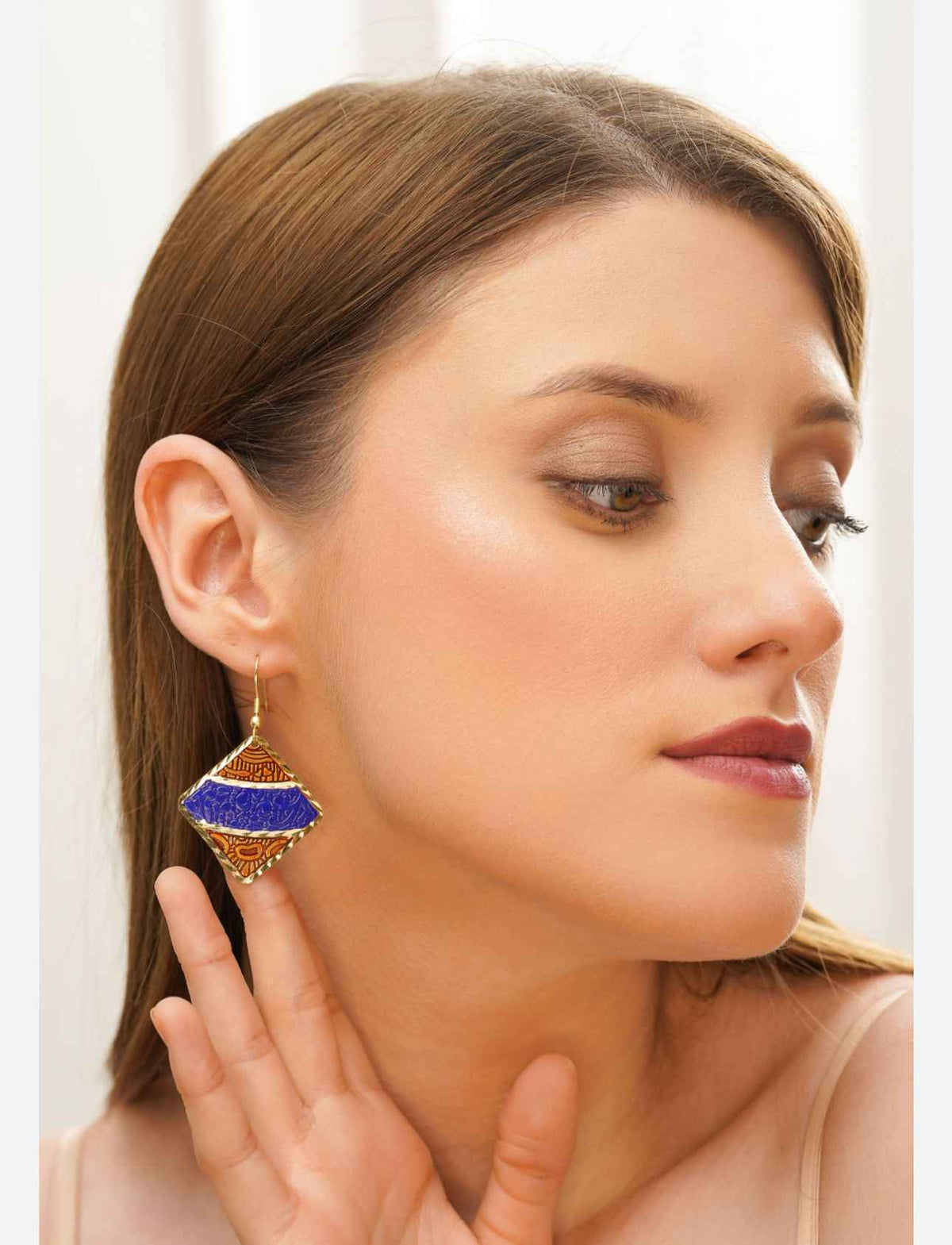 Brass Earrings in Berlin