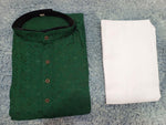 MENS CHIKENKARI HEAVY RAYON KURTA IN GERMANY