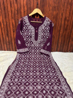 Unique Georgette Ethnic Kurti in Germany