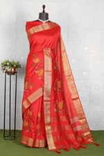 Chanderi Silk Saree in Germany