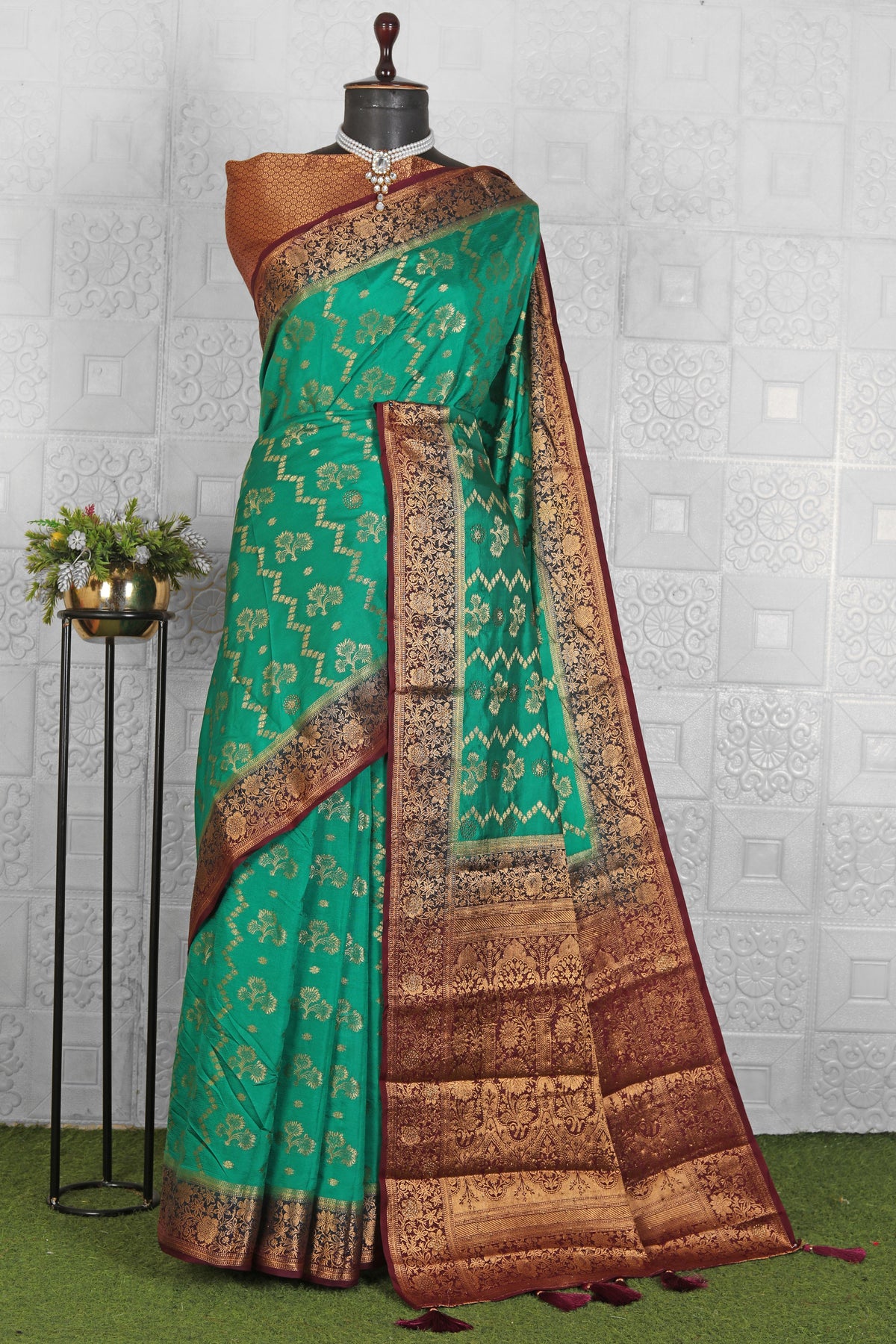 Chanderi Silk Saree in Germany