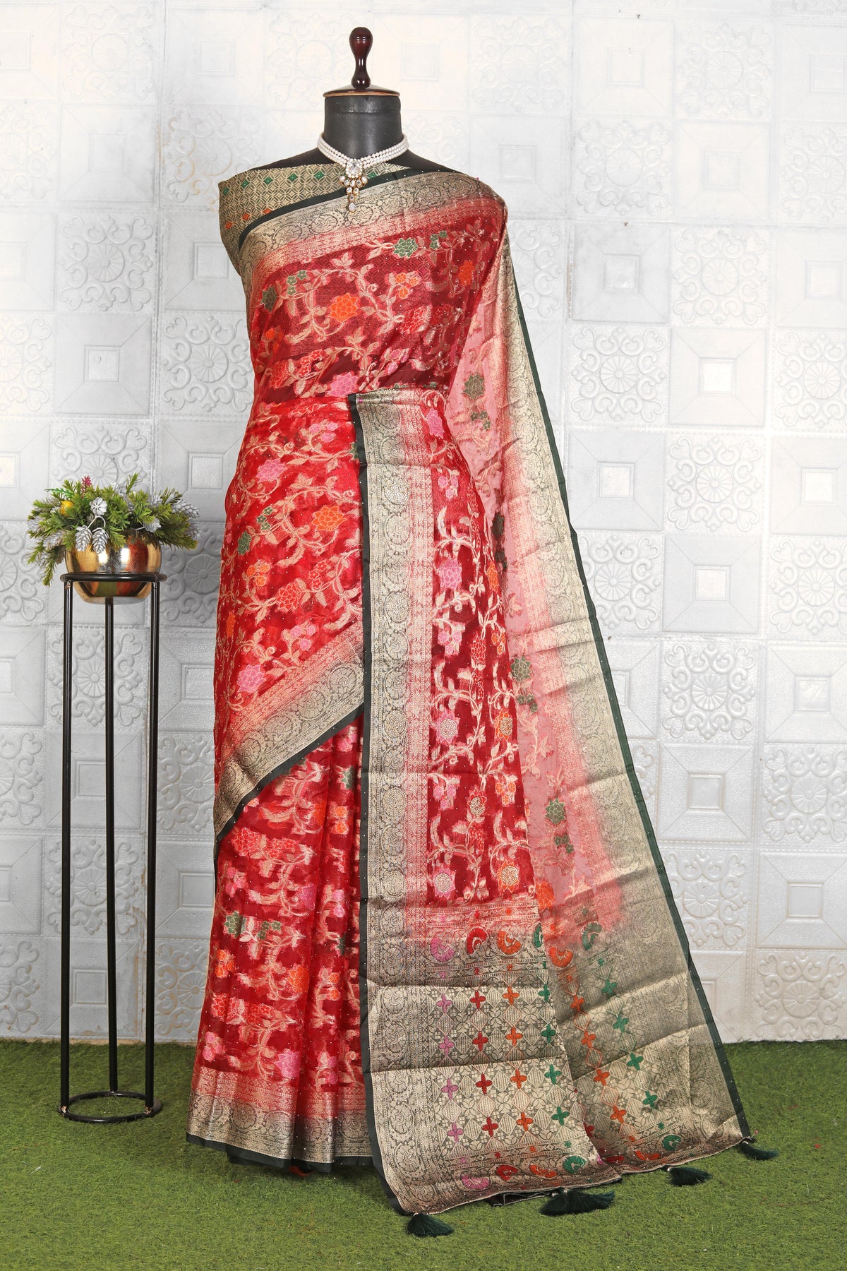 Beautiful Chanderi Silk Saree in Berlin