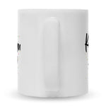 Bedruckte Tasse mit Spruch Konfetti im Herzen