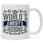 Bedruckte Tasse World's Best Husband