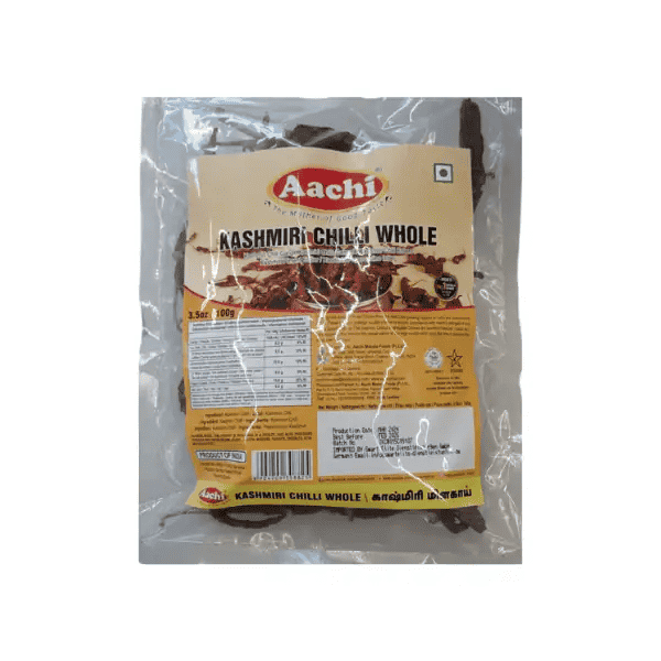 Aachi Kashmiri Chilli Whole 250g - Namma Markt