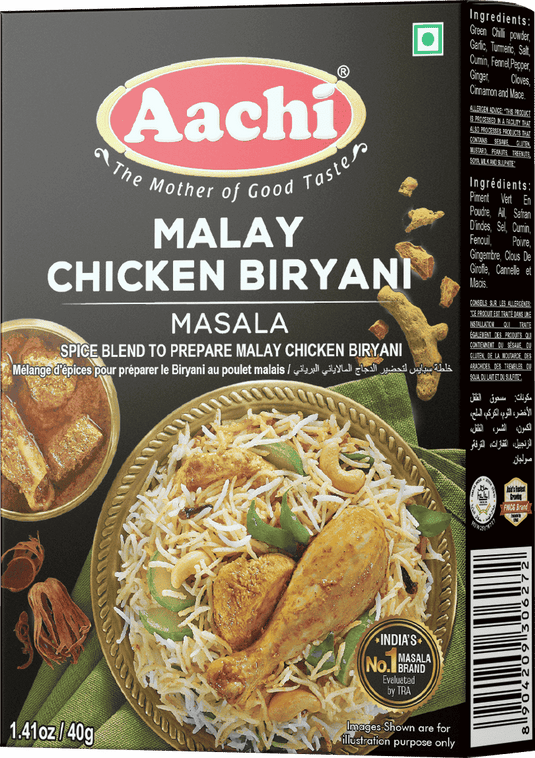 Aachi Malay Chicken Biryani Masala 40g - Namma Markt