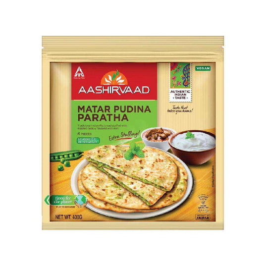 Aashirvaad Matar Pudina Paratha 400g