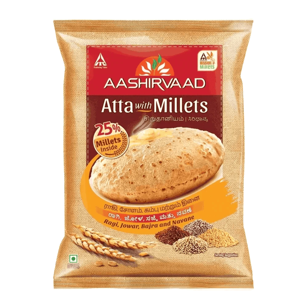Aashirvaad Millet with Multigrains Atta 2.2 kg