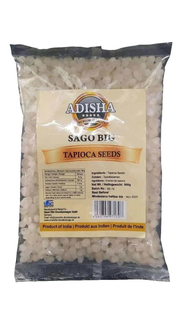 Adisha Premium Nylon Sago / Sabudana 500g - Namma Markt