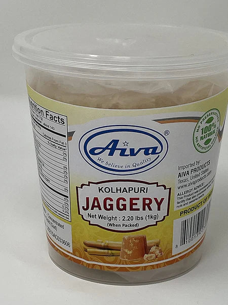 AIVA Kolhapuri Jaggery Brown 1Kg