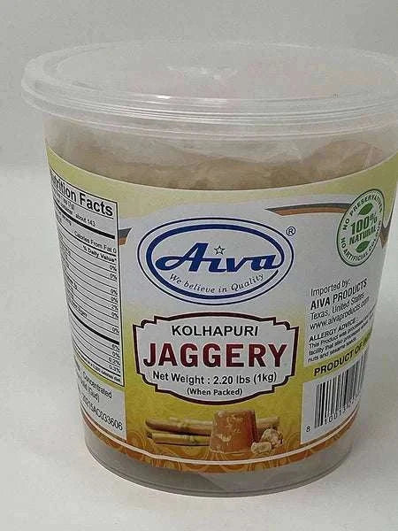 AIVA Kolhapuri Jaggery Brown 1Kg Namma Markt