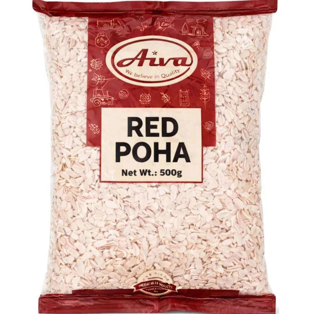 AIVA Red Poha (Rice Flakes) 1Kg Namma Markt