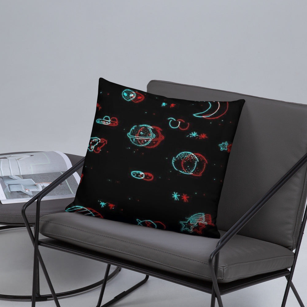 Distorted Design Kissen
