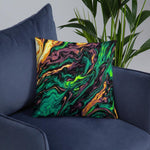 Neon Design Kissen