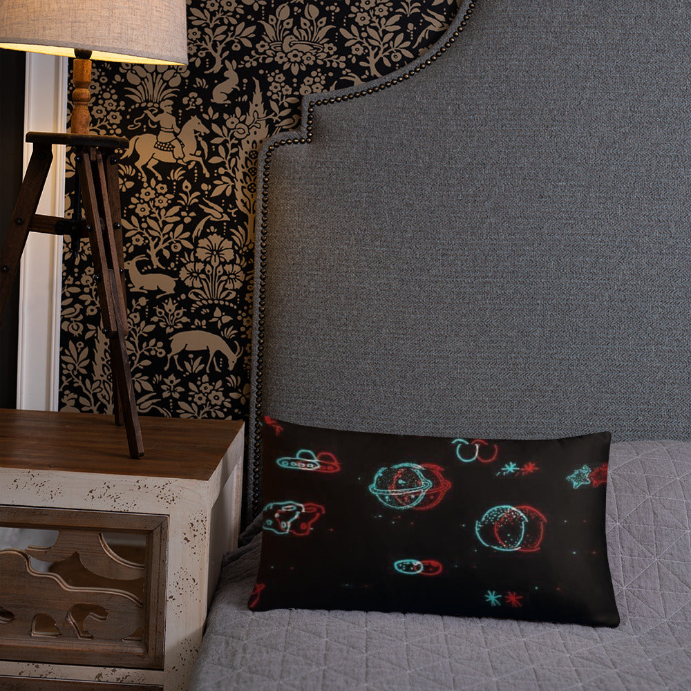 Distorted Design Kissen