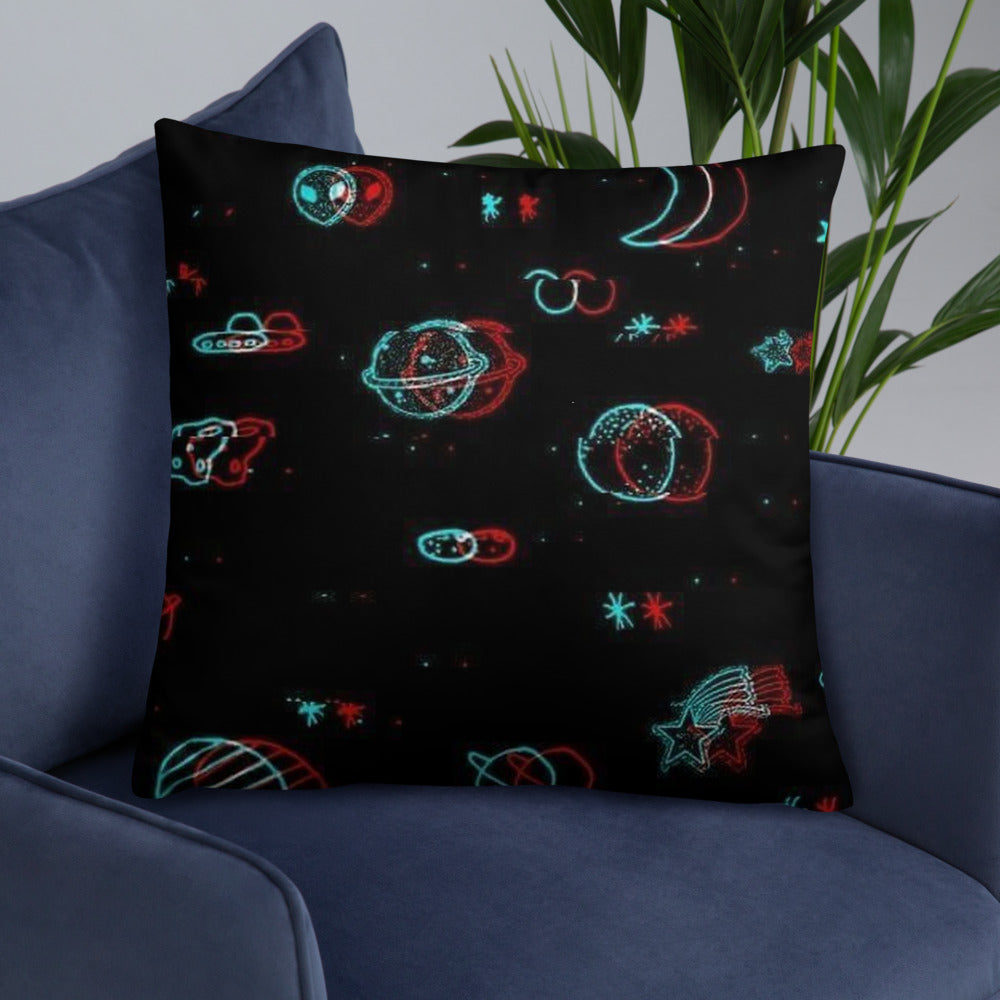 Distorted Design Kissen