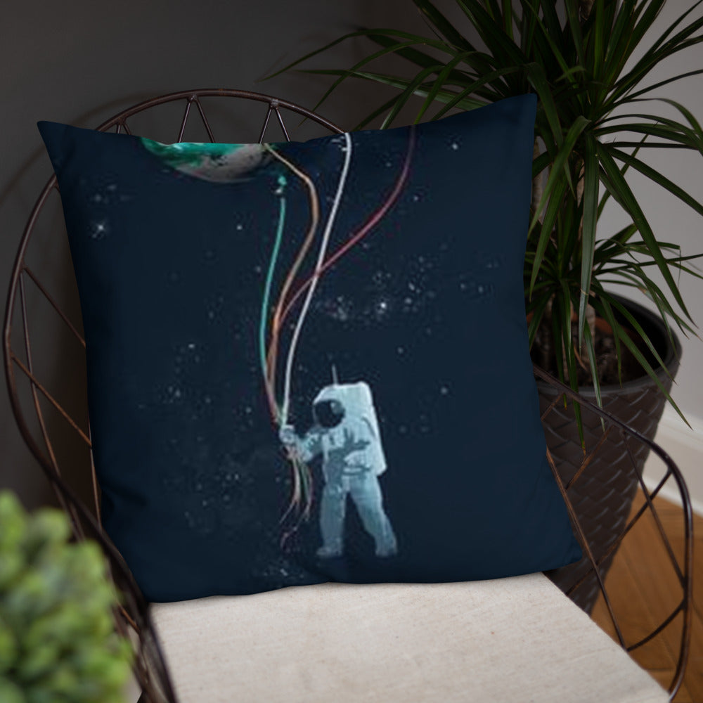 Astronaut Pulse Fit Vibes Kissen