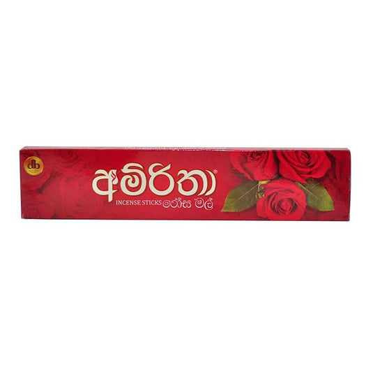 Amritha Incense Sticks (20 sticks) - Red Rose - Namma Markt