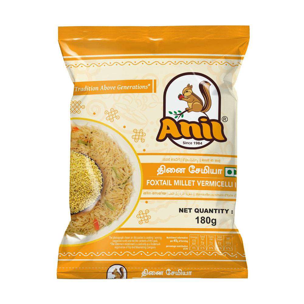 Anil Foxtail / Thinai Millet Vermicelli 180g - Namma Markt