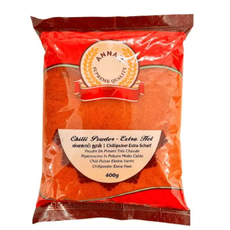 Annam Chilli Powder Extra Hot 400g - Namma Markt