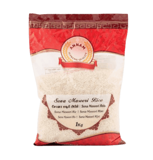 Annam Sona Masoori Rice 1 kg - Namma Markt