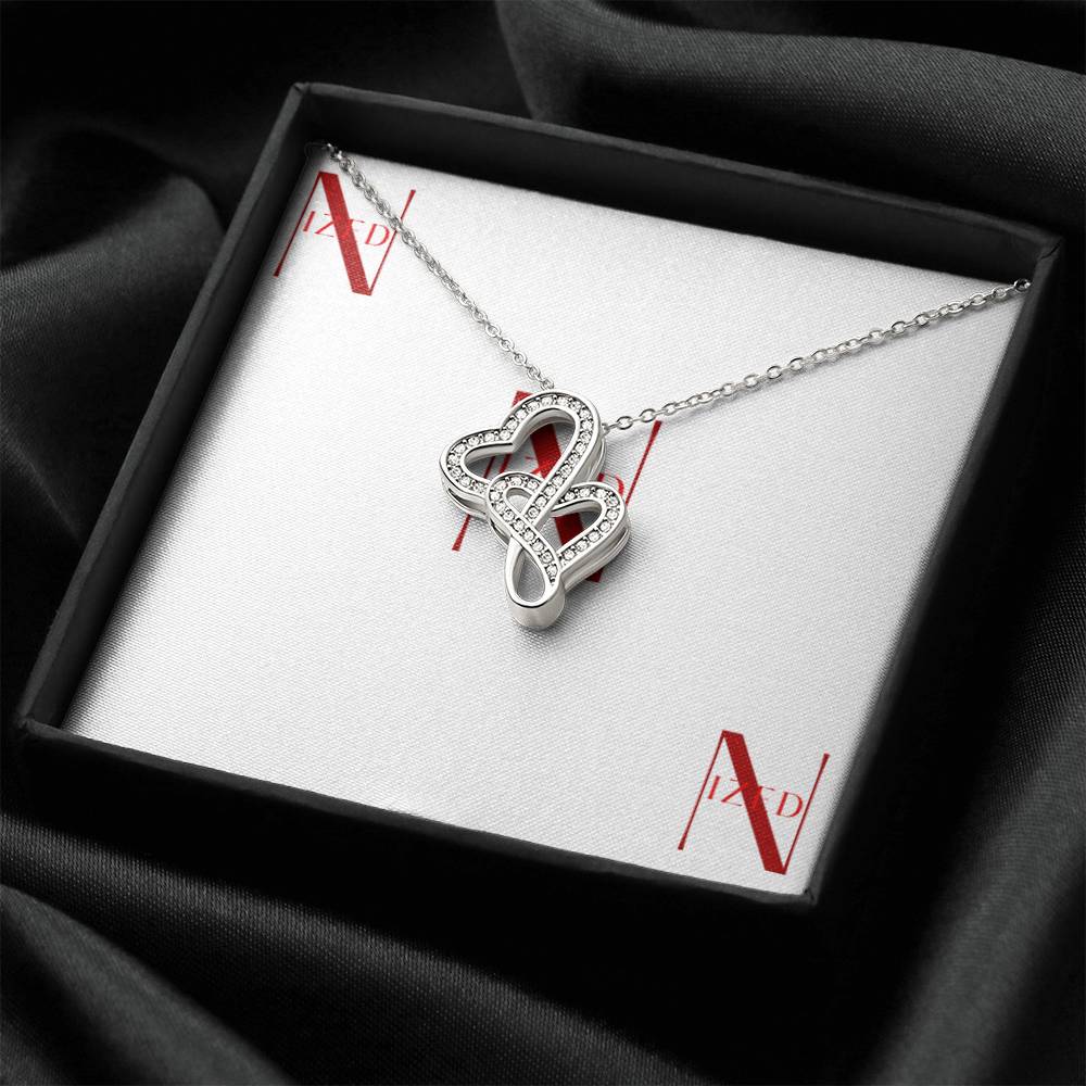 Jewelry Double Heart Halskette