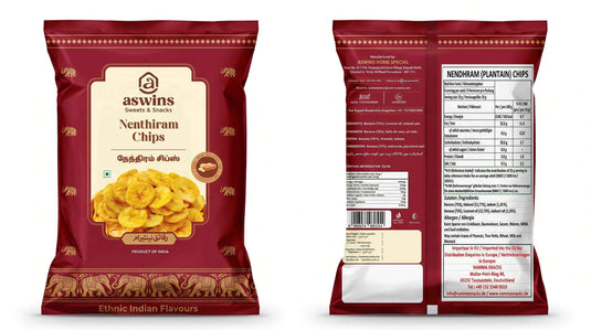 Aswins Nenthram Chips 150g