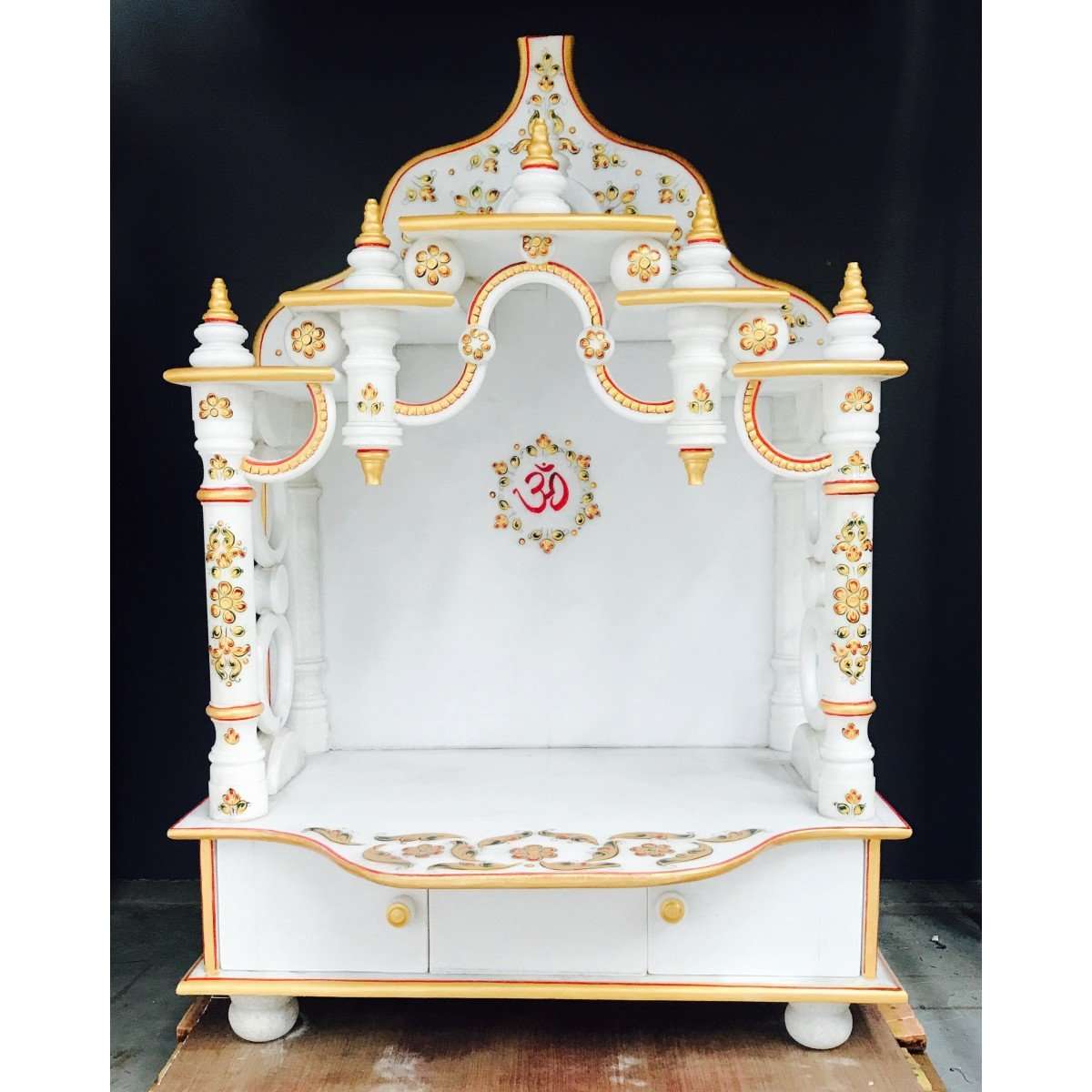 Australian White Marble - Ball Mandir product image 1