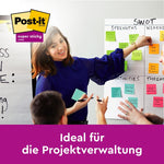 Post-it® Super Sticky Notes, 47,6 mm x 47,6 mm, 90 Blatt/Block, 100% PEFC