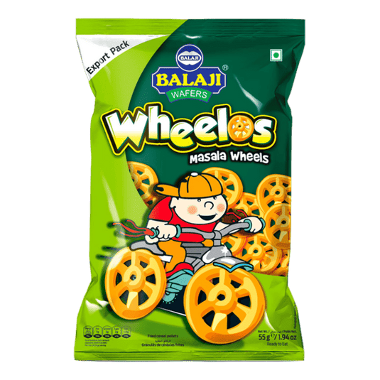 Balaji Wheelos Masala Wheels 55g - Namma Markt