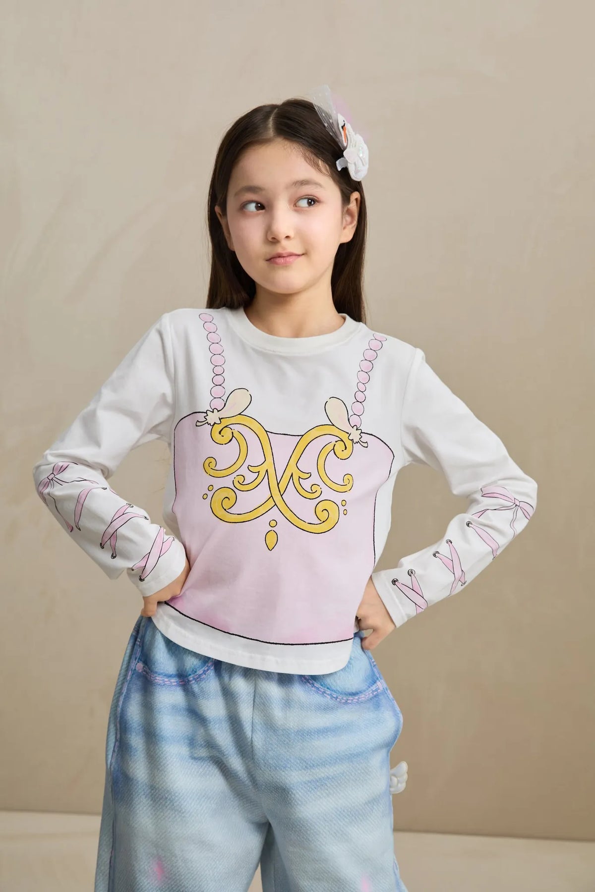 Ballet-Inspired Feather Tee