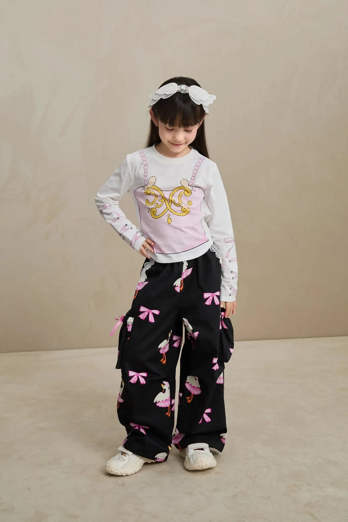 Ballet-Inspired Feather Tee