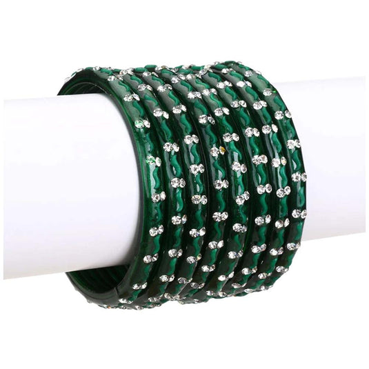 Bangles Glass Green