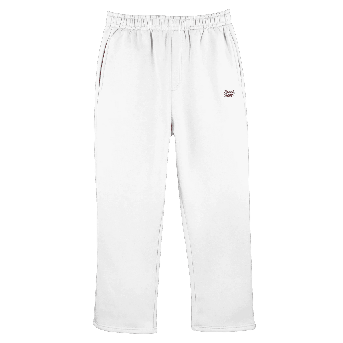 Power Jogginghose – rote Stickerei