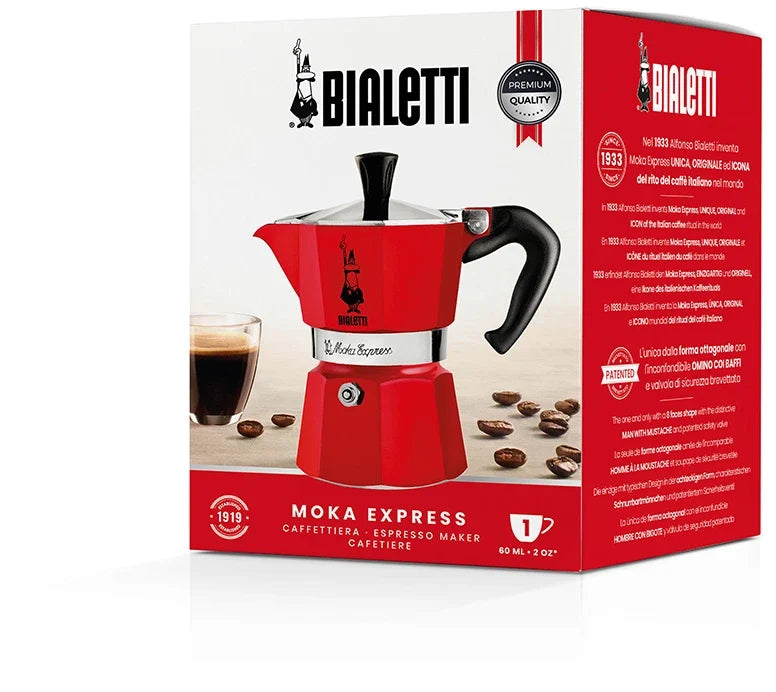 Bialetti Moka Express – Red Edition