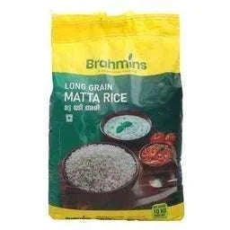 Brahmins Long Grain Matta Rice 10kg - Namma Markt