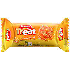 Britannia Orange Cream Treat 100g Namma Markt