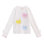 Butterfly Lace Mesh Layering Top
