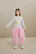 Butterfly Lace Mesh Layering Top