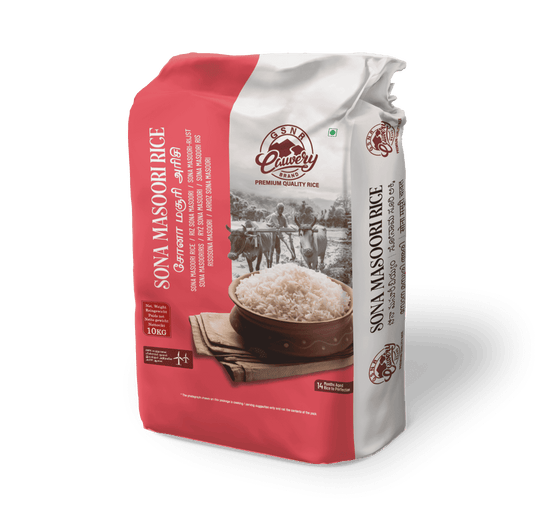 Cauvery Sona Masoori Rice 5kg - Namma Markt