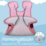 Autositz Sitzauflage Gruppe 1 Rosa