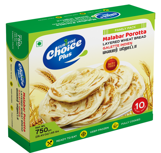 Choice Family Malabar Porotta 750g - Namma Markt
