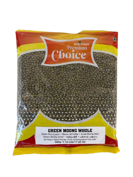 Choice Green Mung Dal Whole 500g - Namma Markt