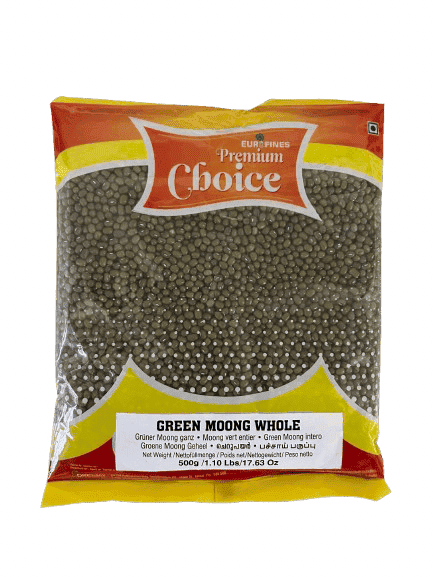 Choice Green Mung Dal Whole 500g - Namma Markt