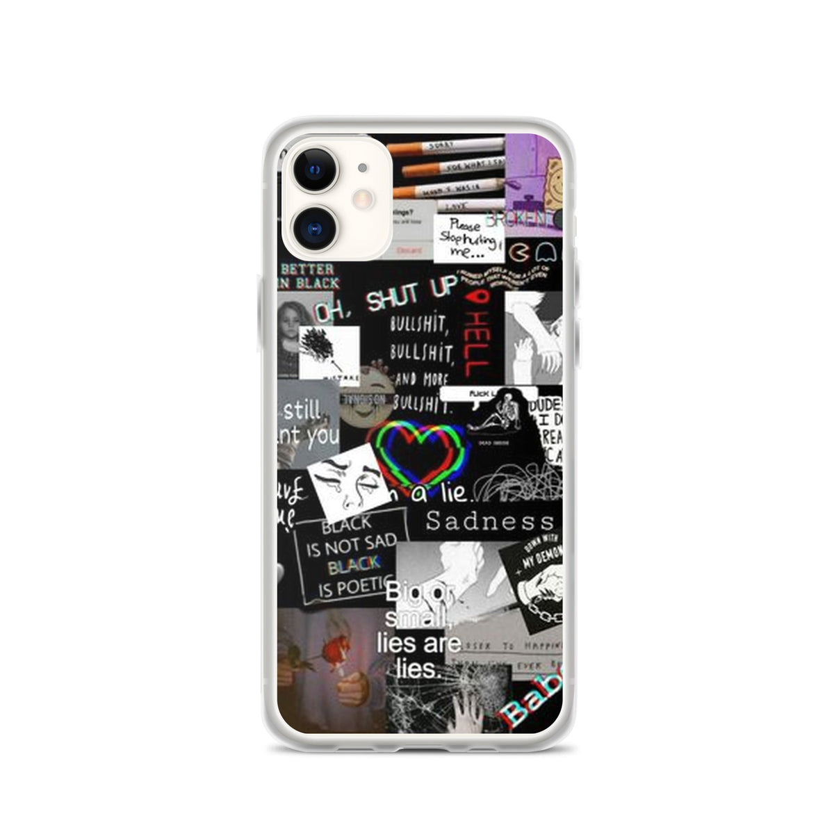 Black Design iPhone Handyhülle