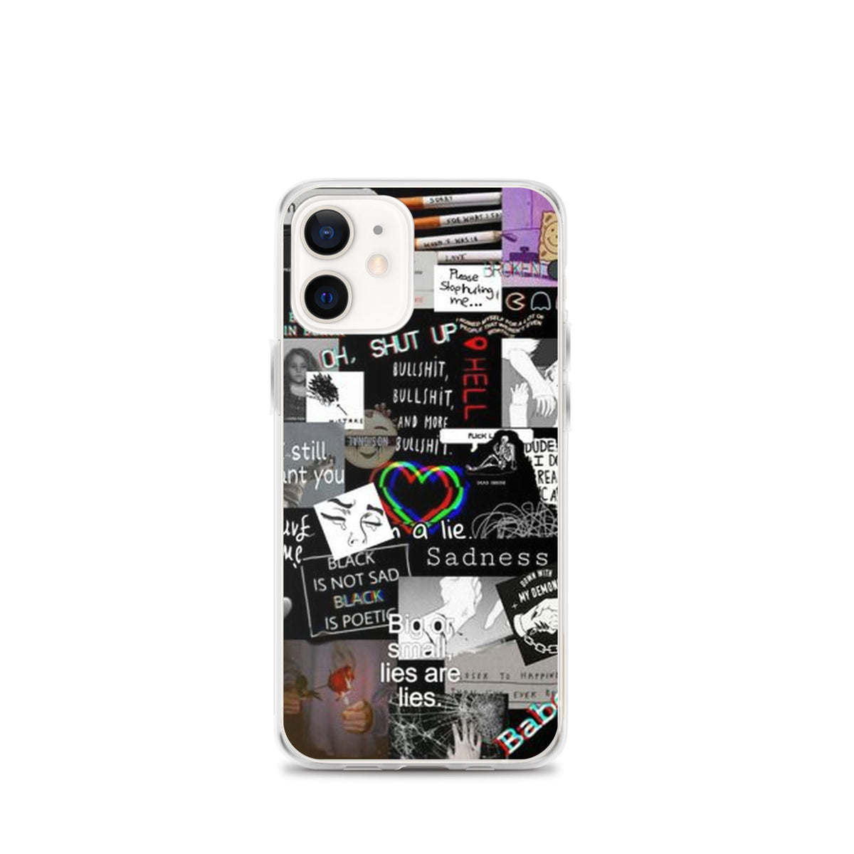 Black Design iPhone Handyhülle