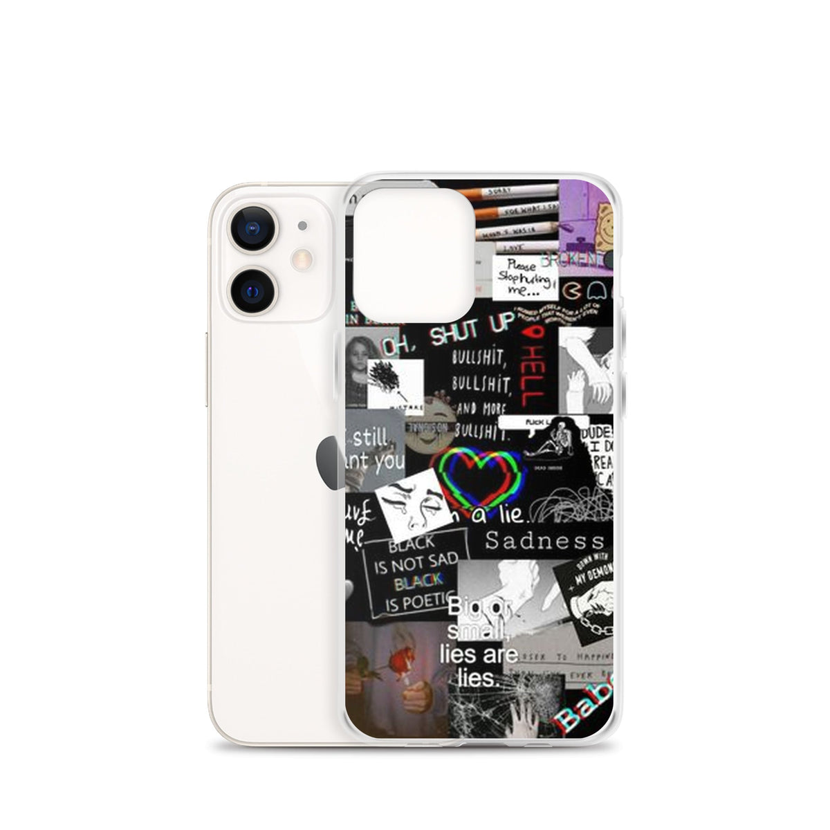 Black Design iPhone Handyhülle