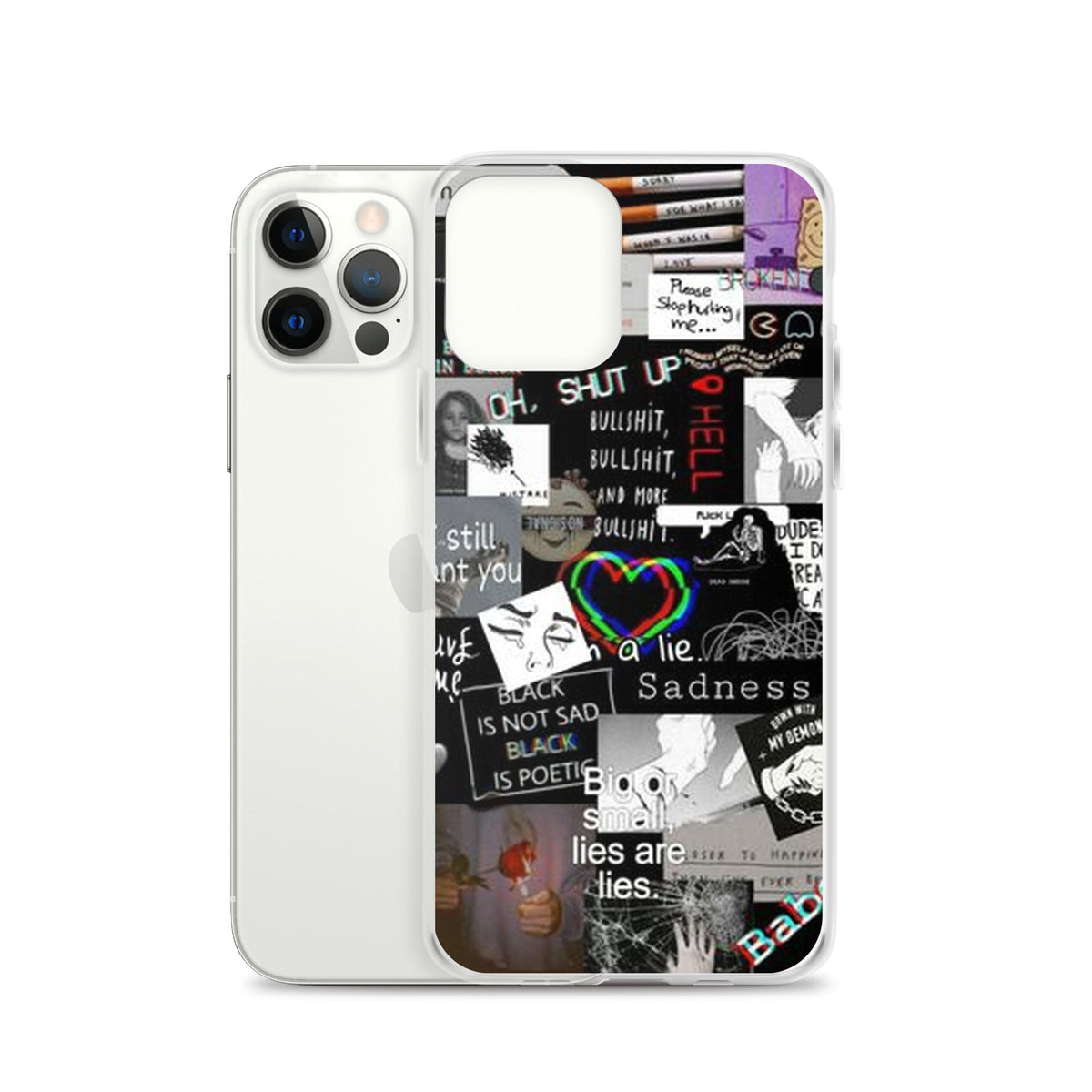 Black Design iPhone Handyhülle