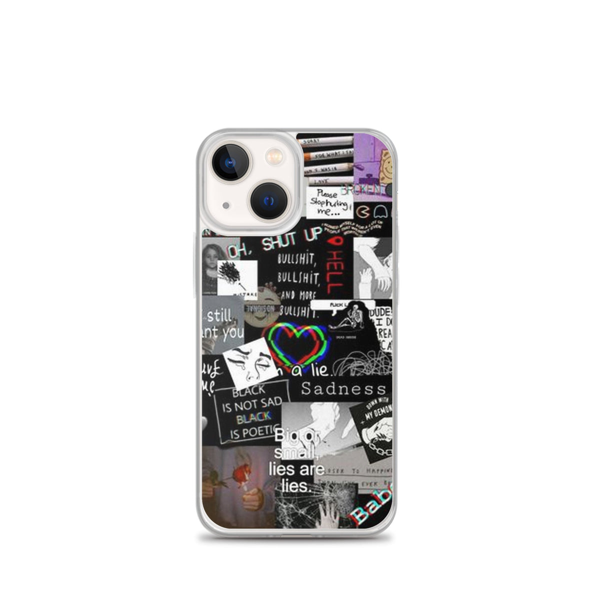Black Design iPhone Handyhülle